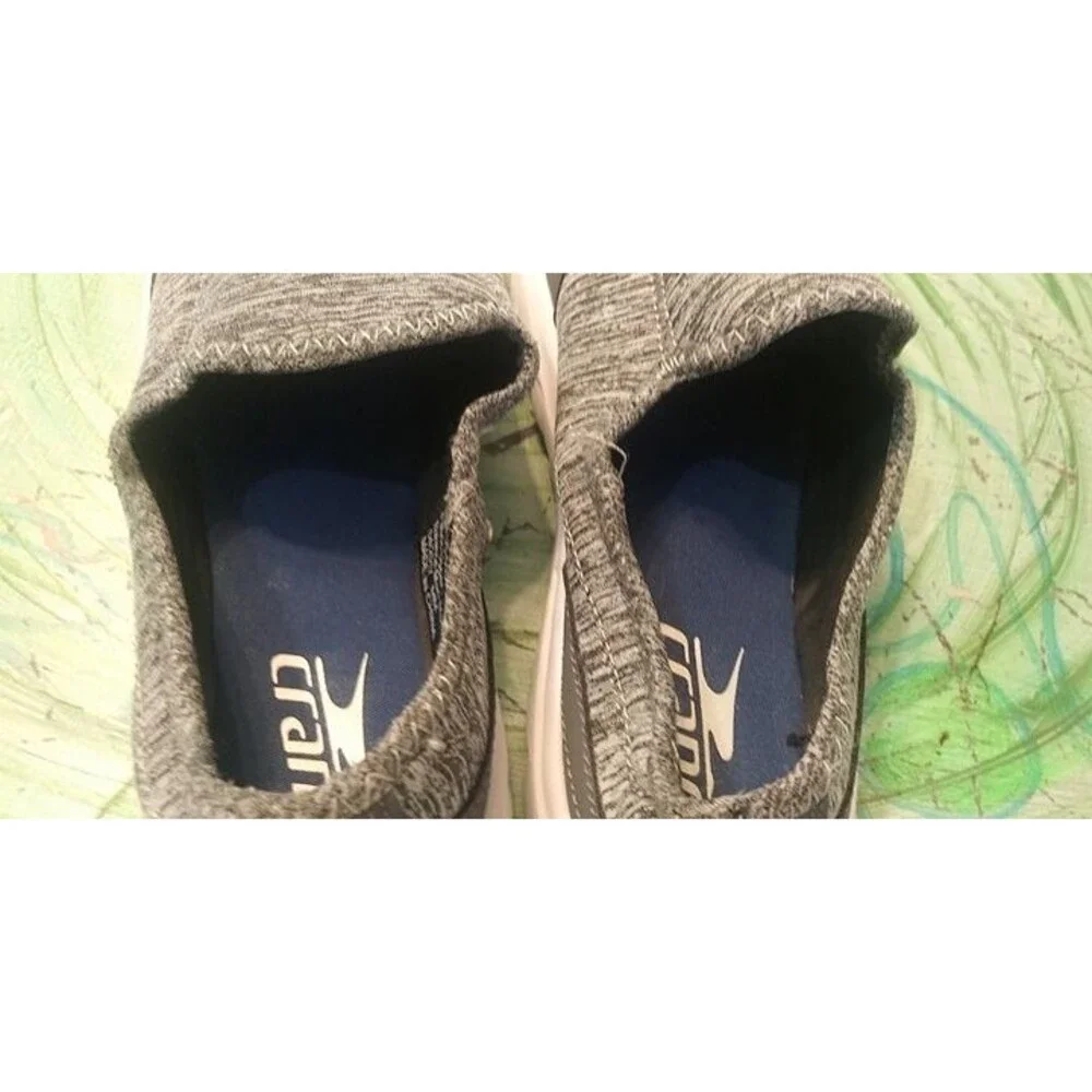 Crane grey and white women's size 8